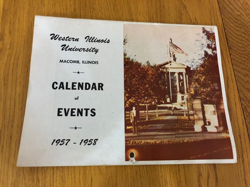 Calendario vintage 1957 - vintage, 1957-1958