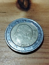 MONETA 2EURO BELGIO RE ALBERTO II DEL BELGIO 
