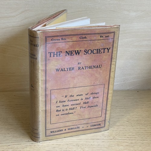 Walther rathenau the new - rathenau,