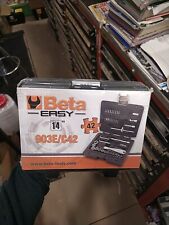 Valigetta Set chiavi a bussola 1/4"" Beta Easy 903e/c42 42pz. Officina Utensili