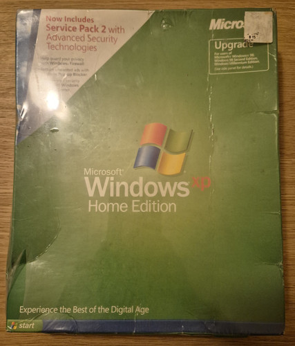 Microsoft windows home - microsoft, xp