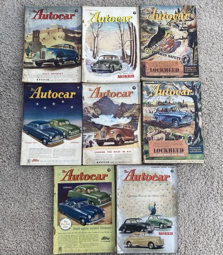 Autocar vintage magazine 1950 - magazine,