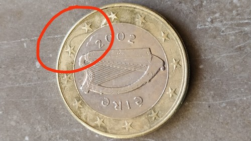 Moneta euro irlanda 2002 - moneta, 1