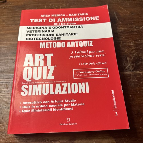 Art quiz simulazioni - art, (nuovo)