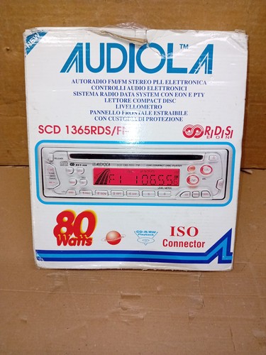Autoradio audiola 1365 scd - audiola,