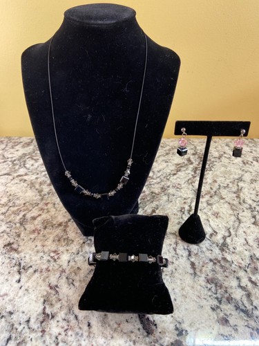 Set orecchini collana - , cubo