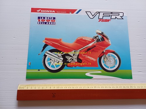 Honda vfr 750 1990 depliant - 750,