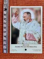 Santino Holy Card Beato Padre