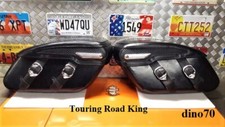 Harley Davidson coppia borse rigide in pelle originali per Road King Touring