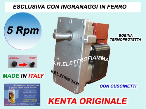 Motoriduttore pellet kenta - pellet,