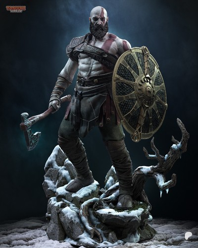 Kratos cm unpainted - kratos, 36.3