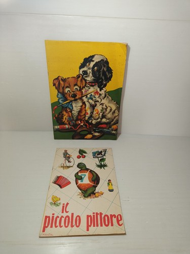 Due album colorare anni 60 - due,