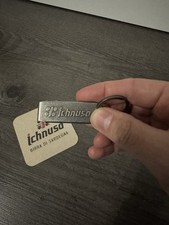 ICHNUSA - Cavatappi in metallo con incisione + sottobicchiere - NUOVO