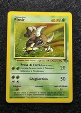 Carta Pokemon Pinsir 9/64 Jungle Rara HOLO Anno 2000 In Ottime Condizioni Ita