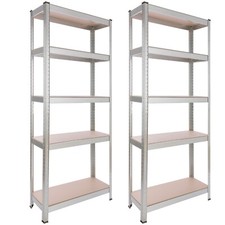 AREBOS 2x Scaffalature per