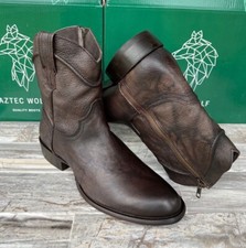 Stivali cowboy uomo corda vera