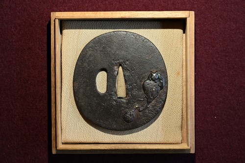 Tsuba giapponese antico - , in