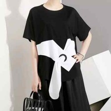 Elegante maglia maxi casacca