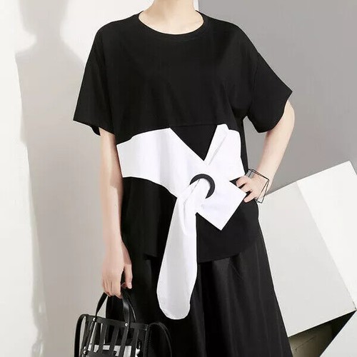 Elegante maglia maxi casacca