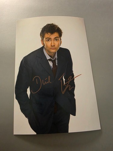 David tennant foto firmata - david,