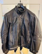 Giubbotto Uomo Pelle Nero