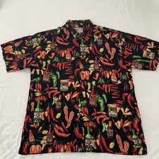 VTG Big Dog Hawaiian Shirt Y2K