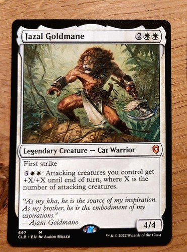 Mtg magic jazal goldmähne - mtg,