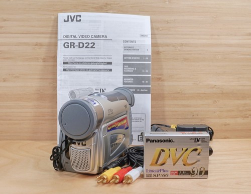 Videocamera minidv vintage - vintage, jvc