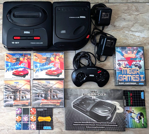 Console sega mega - cd,