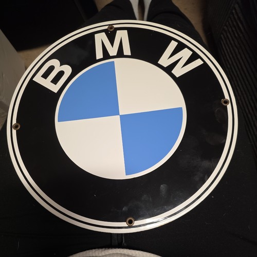 Insegna logo bmw vintage - logo,