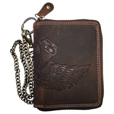 Portafoglio porta carte biker