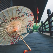  Ombrello di carta oleata in