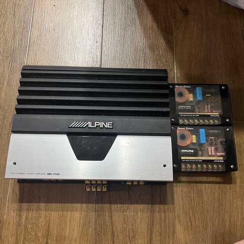 Alpine amplifier network set - alpine,