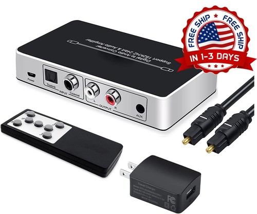 Convertidor audio optico a - convertidor, de