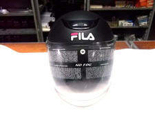 casco jet  fila con visiera