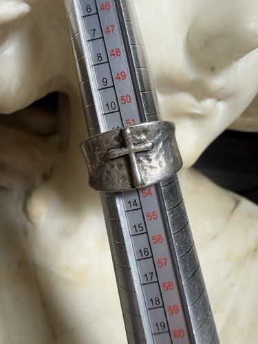 Anello vintage tono argento - #7,
