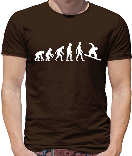 Evoluzione dell uomo snowboard - dell'uomo,