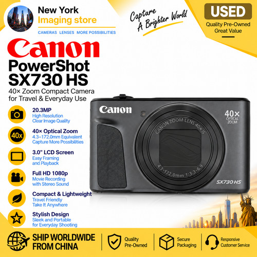 Canon sx730 eccellente - canon, 20,3