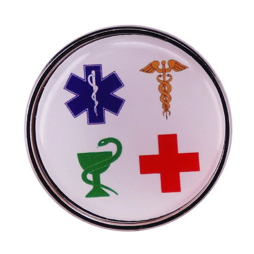 Caduceo croce rossa - croce,