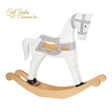 Cavallo dondolo legno - cavallo, a
