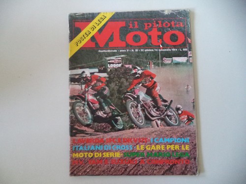 Pilota moto 1974 prove - pilota,