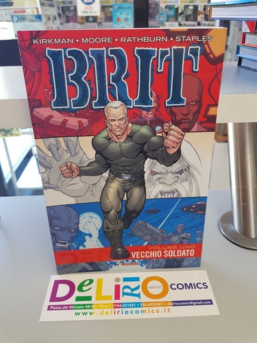 Brit vecchio soldato - vecchio,