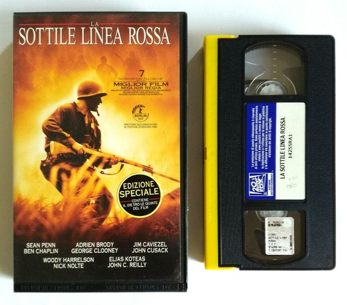 Vhs sottile linea rossa - la,