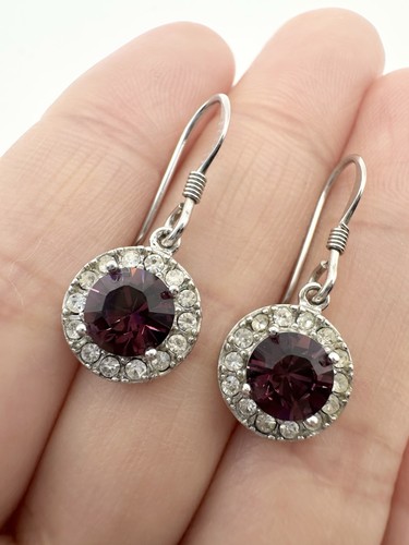 Orecchini pendenti con strass