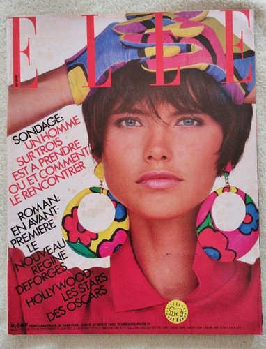 French fashion magazine elle - french,
