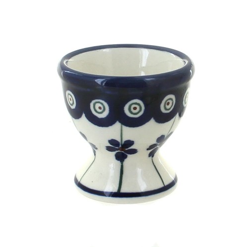 Blue rose polish pottery - blue,