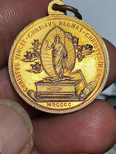 Medaglia papa leone xiii - leone, anno
