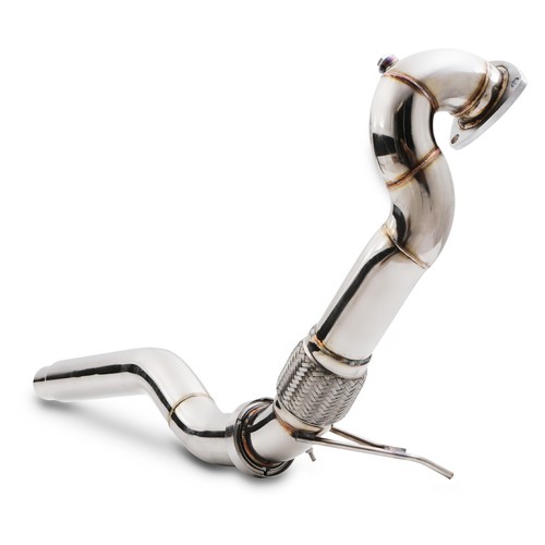 Scarico inox anteriore - 3",