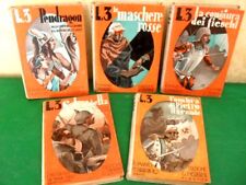 CINQUE VOLUMI RACCONTI collana NERBINI   1° edizione 1930