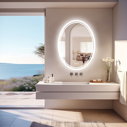 Specchio bagno led - led, con